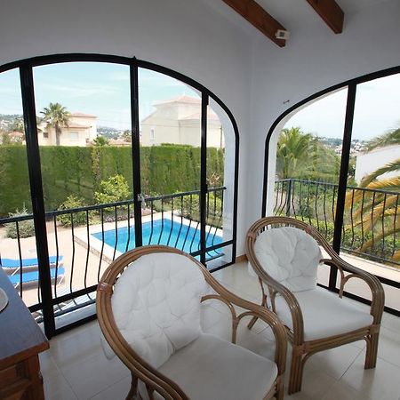 Sara - Sea View Villa With Private Pool In Calp Cameră foto